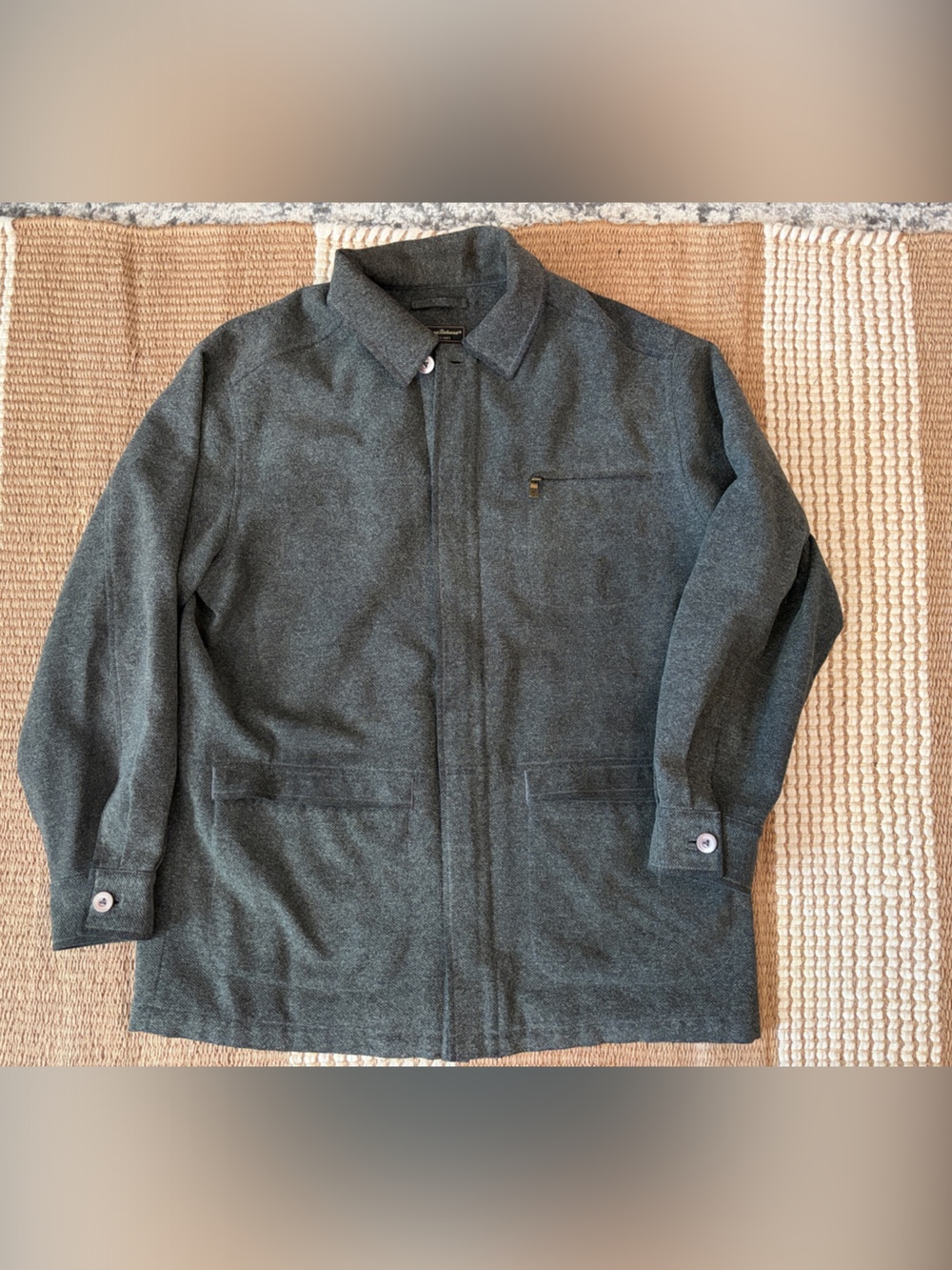 Tommy Bahama Gray Wool-Blend Jacket